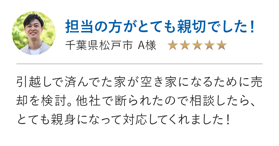 担当の方がとても親切でした