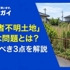 「所有者不明土地」の主な問題とは?注目すべき3点を解説