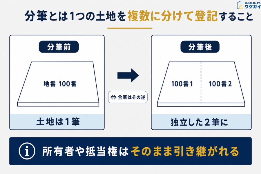 分筆とは