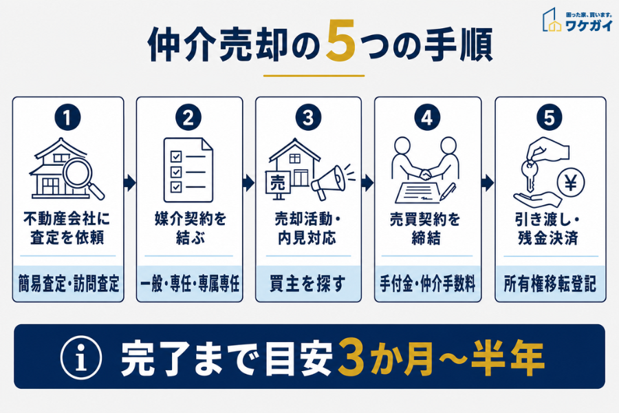 仲介売却