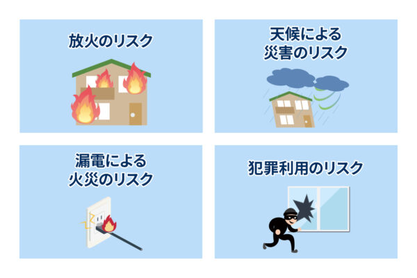 空き家の火災保険が重要な理由