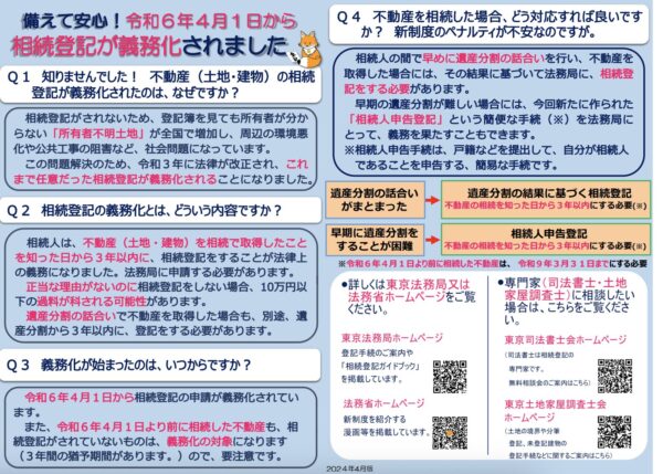 相続登記の義務化