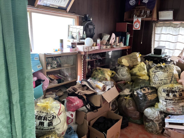 売却時にゴミが大量に