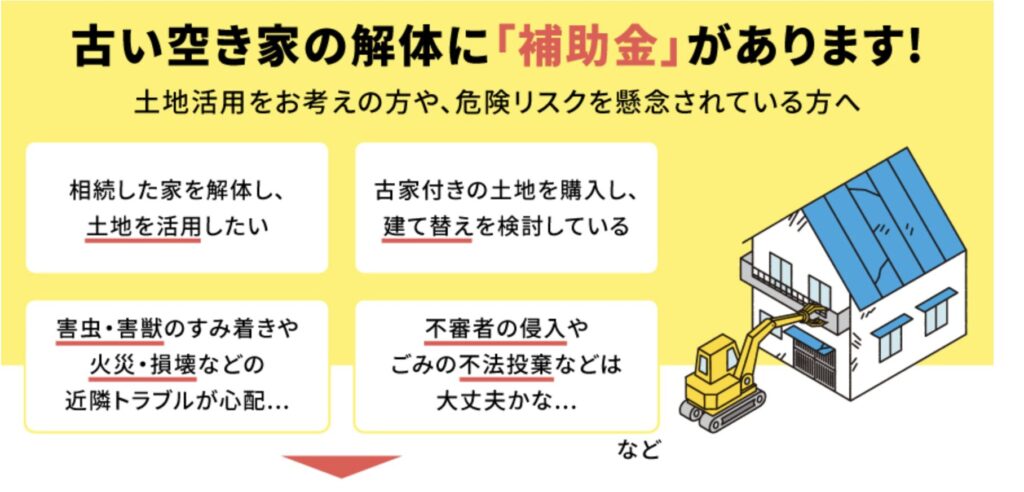 自治体の補助制度